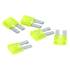5 fusibles plats Micro II 20 ampères XLTECH