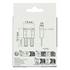 5 fusibles plats Micro II 20 ampères XLTECH