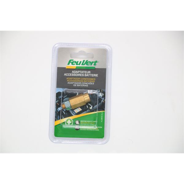 Adaptateur accessoires batterie Feu Vert
