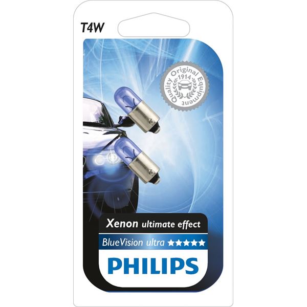 2 ampoules Philips premium White Vision T4W