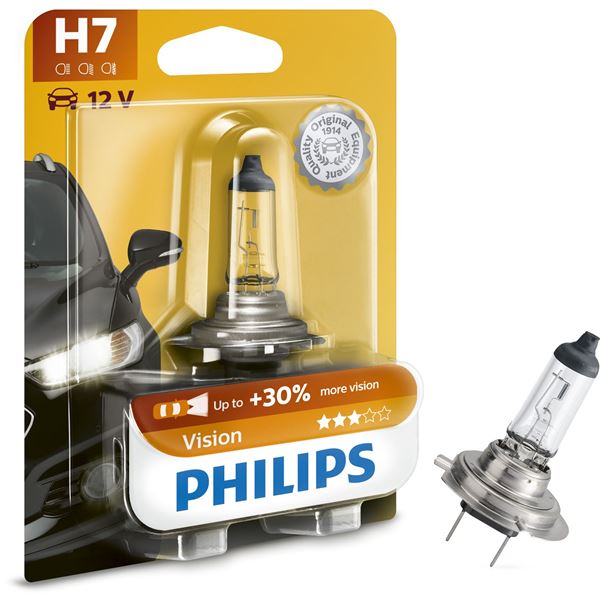 1 ampoule Philips premium Vision H7