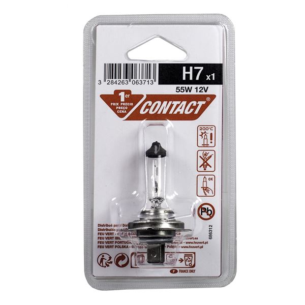 1 ampoule Contact 1er Prix H7