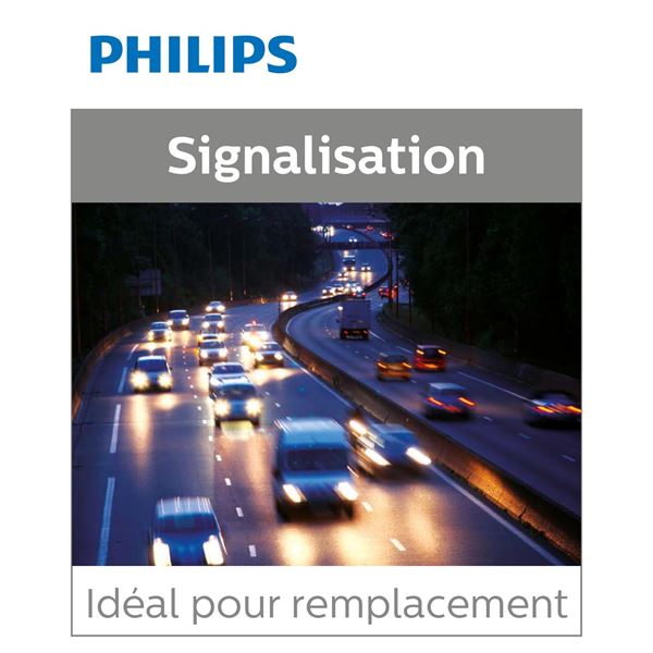 2 ampoules Philips premium R10W