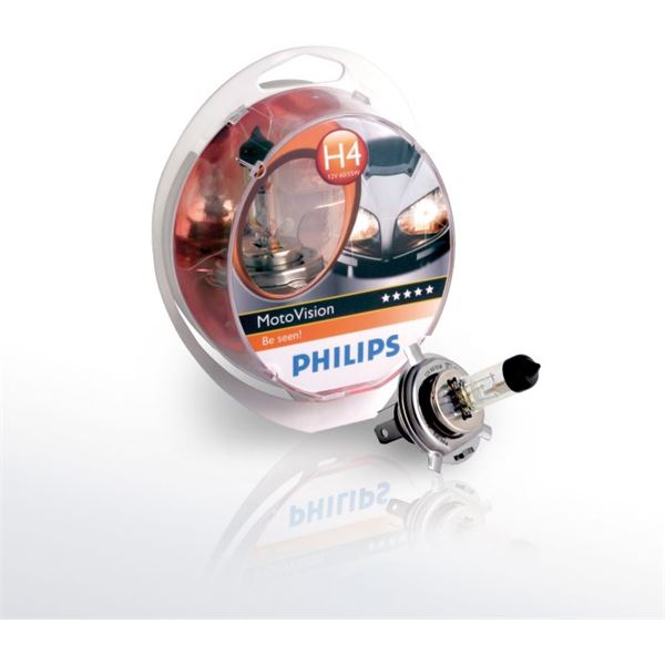 1 ampoule Philips moto H4 MotoVision
