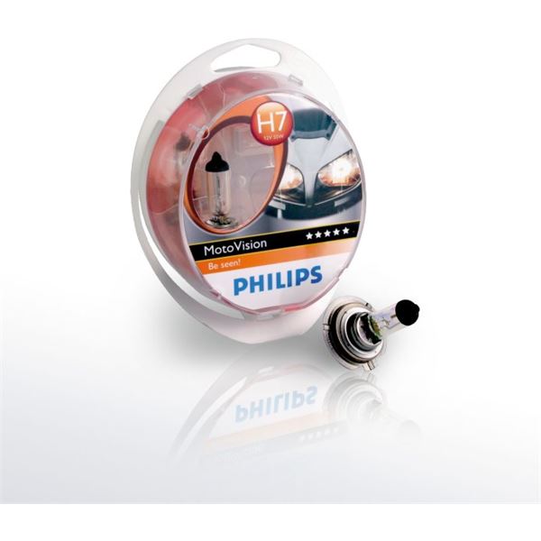 1 ampoule Philips moto H7 MotoVision