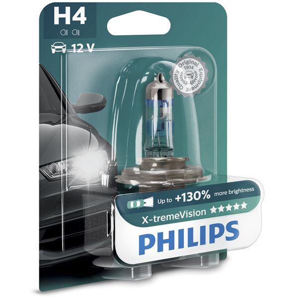 1 ampoule Philips premium X-treme Vision H4
