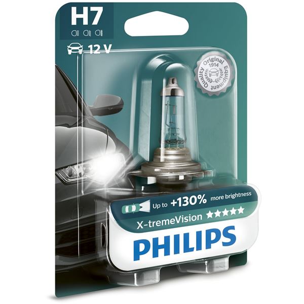 1 ampoule Philips premium X-treme Vision  H7