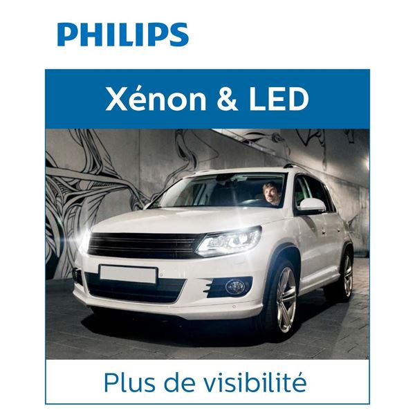1 ampoule Philips premium LED 4000 K C5W