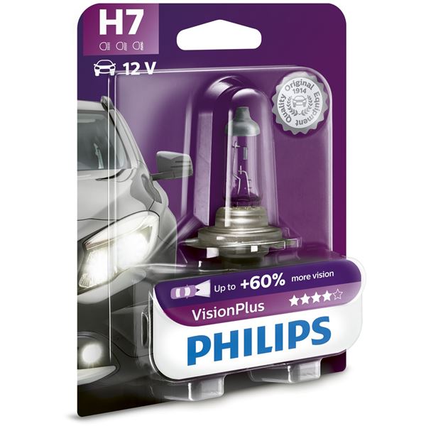 1 ampoule Philips premium Vision Plus H7