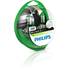 2 ampoules Philips premium Colorvision verte H7