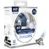 2 ampoules Philips premium White Vision H7