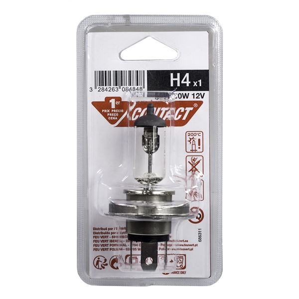 1 ampoule Contact 1er Prix H4