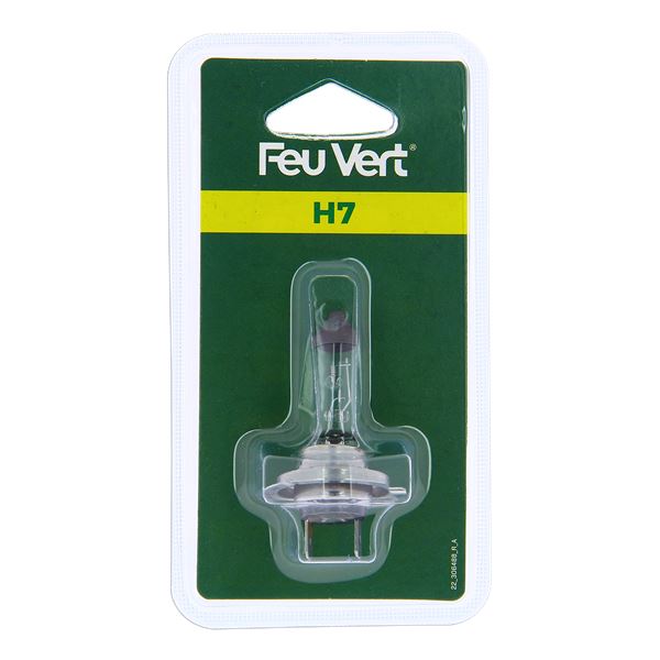 1 ampoule Feu Vert H7