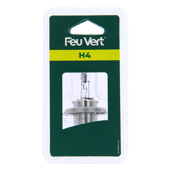 1 ampoule Feu Vert H4
