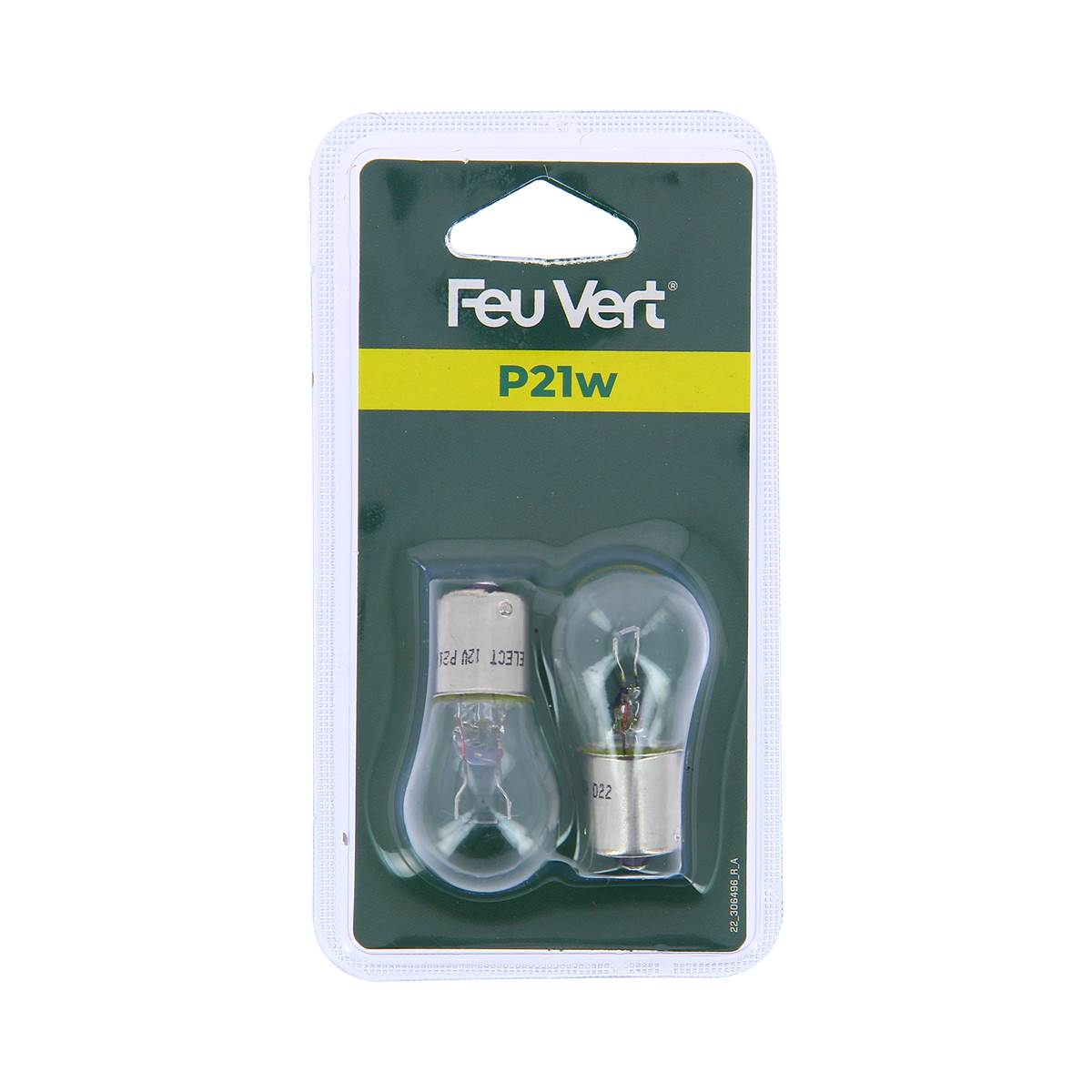 Ampoules (2 pièces) Feu Vert P21w