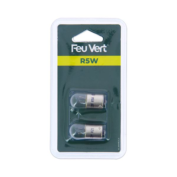 2 Ampoules Feu Vert R5W