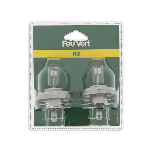 2 ampoules Feu Vert R2
