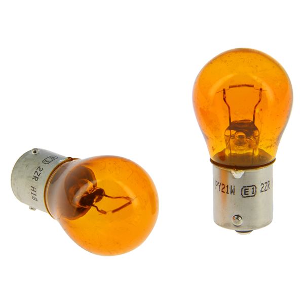2 Ampoules Feu Vert PY21W