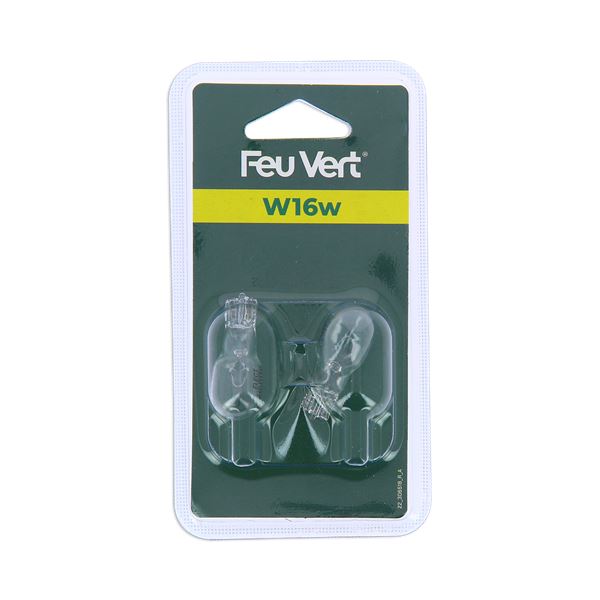 2 Ampoules Feu Vert W16W