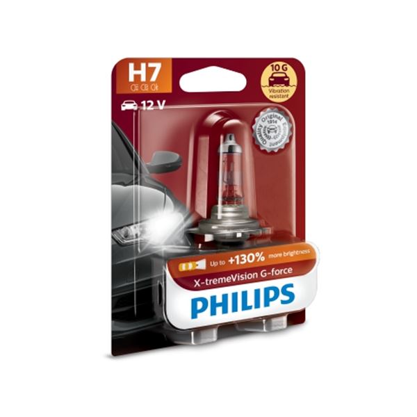 1 ampoule Philips premium X-treme Vision G-Force H7