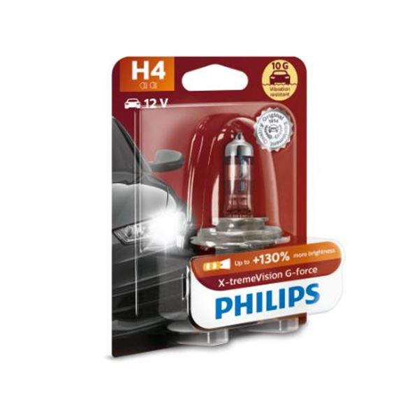 1 ampoule Philips premium X-treme Vision G-Force H4
