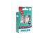 2 ampoules Philips premium LED W21/5W rouge