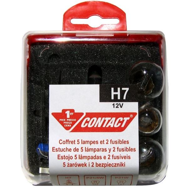 Coffret d'ampoules H7 Contact