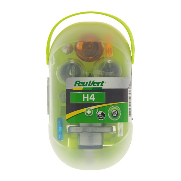 Coffret d'ampoules H4 Feu Vert