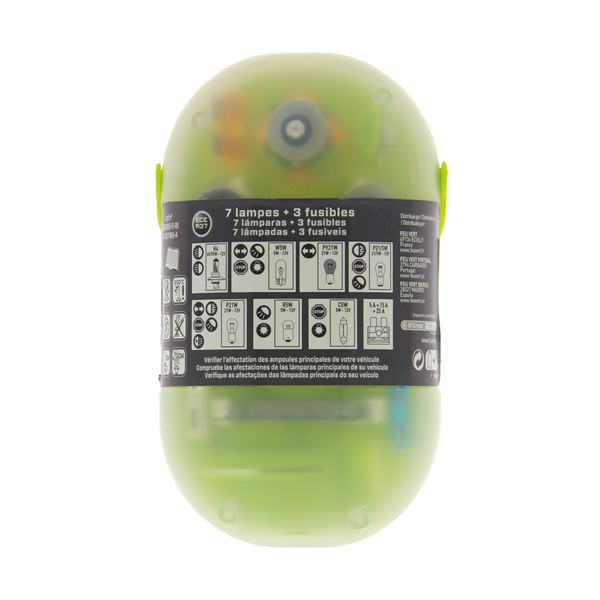 Coffret d'ampoules H4 Feu Vert