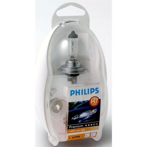Coffret d'ampoules Philips H7 Premium Easy kit