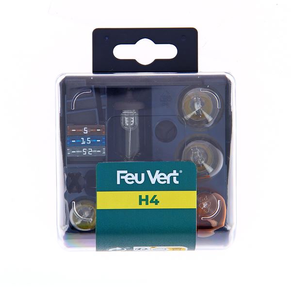 Coffret d'ampoules H4 Feu Vert