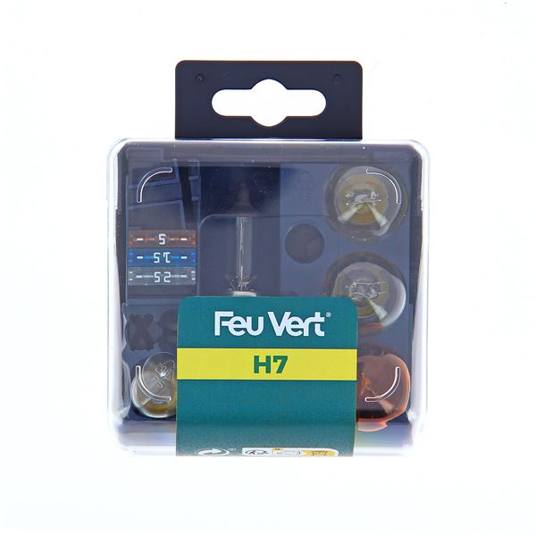 Coffret d'ampoules H7 Feu Vert