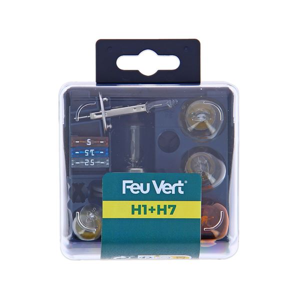 Coffret d'ampoules H1/H7 Feu Vert