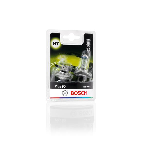 2 ampoules H7 Plus 90 Bosch