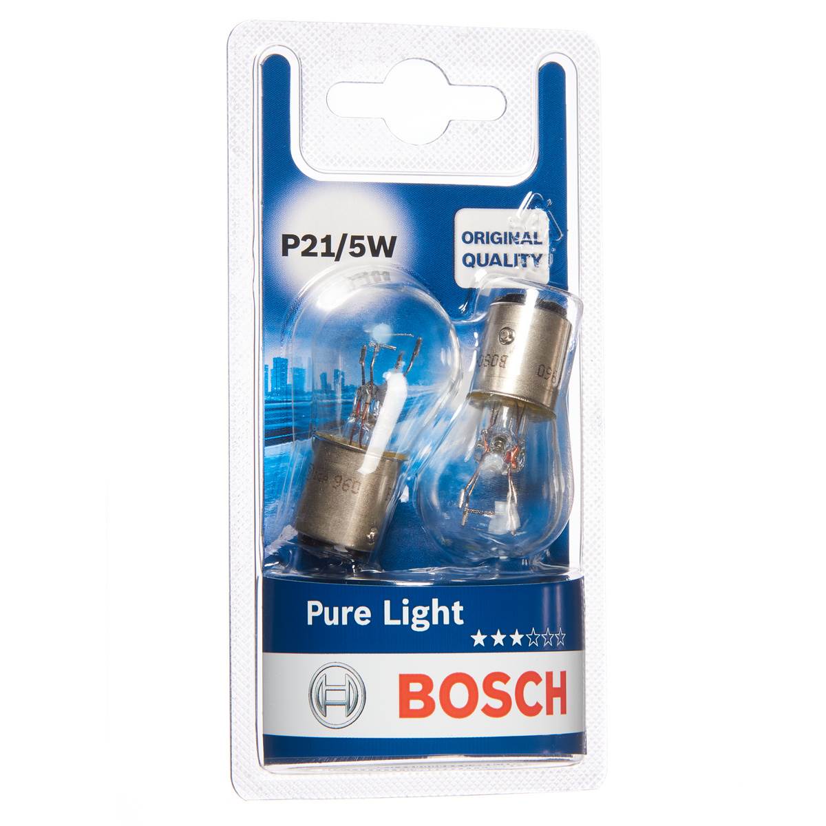 Ampoules (2 pièces) P21/5w Pure Light Bosch
