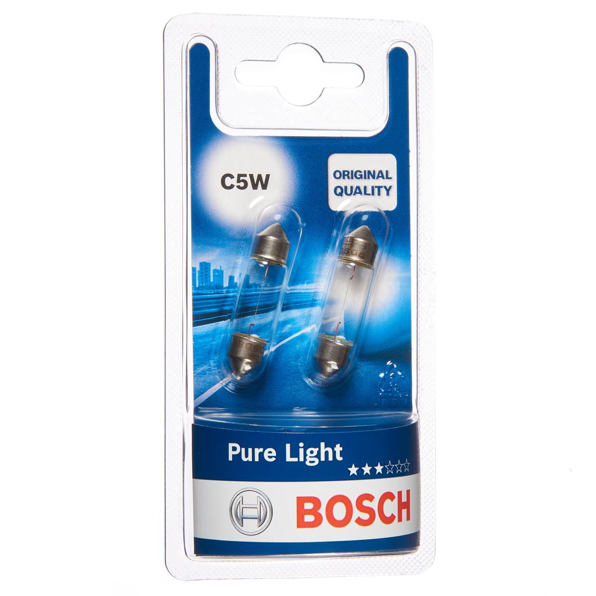 Ampoules (2 pièces) C5w Pure Light Bosch