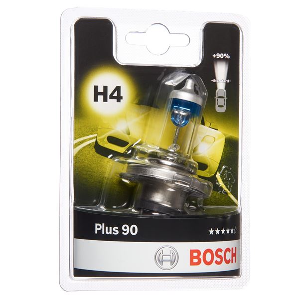 1 ampoule H4 Plus 90 Bosch