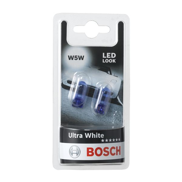 2 ampoules W5W Ultra White Bosch