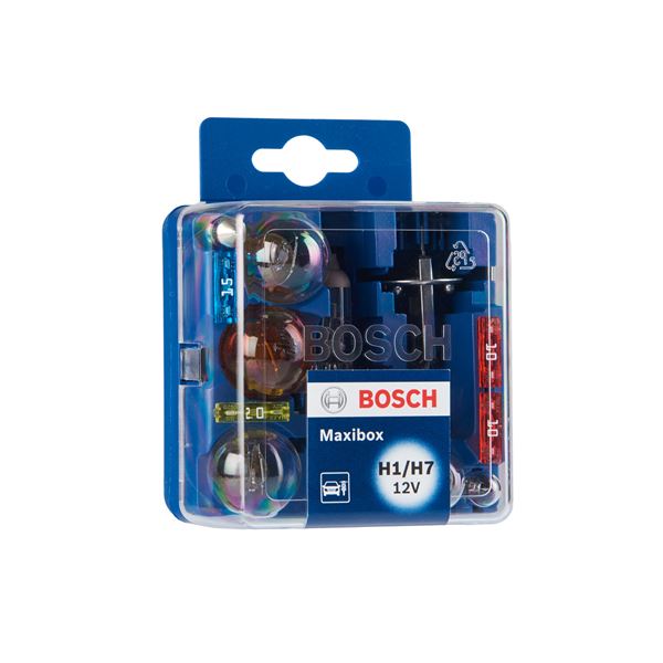 Coffret d'ampoules H1/H7 Maxibox Bosch