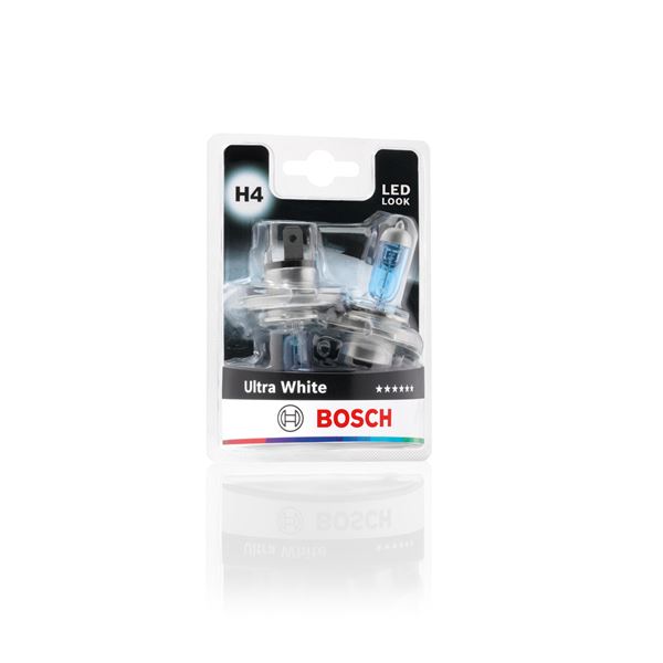 2 ampoules H4 Ultra White Bosch