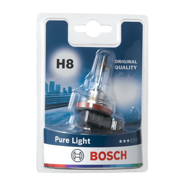 1 ampoule H8 Pure Light Bosch