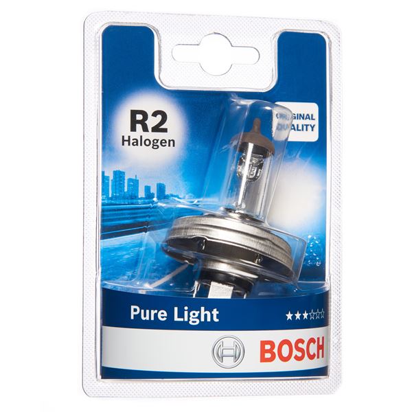 1 ampoule R2 Halogen Pure Light Bosch