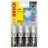 4 bougies d'allumage Bosch N°38
