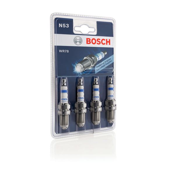 4 bougies d'allumage Bosch N°53