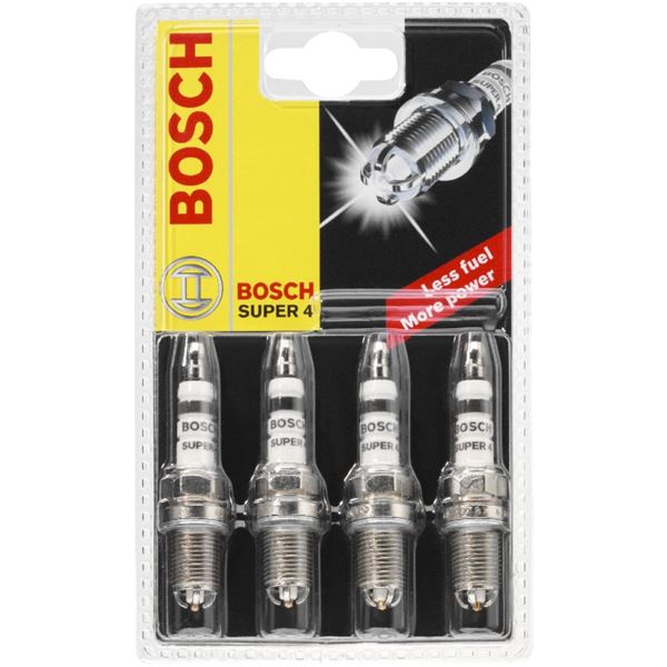 Bougies d'allumage BOSCH SUPER 4 N°505