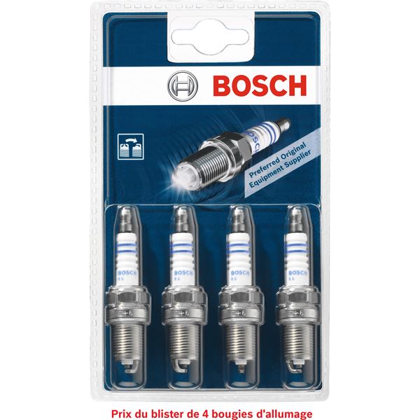 4 bougies d'allumage Bosch N°16