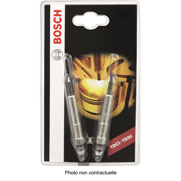 2 bougies de préchauffage Bosch N°47