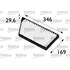 Filtre d'habitacle FH407 Valeo