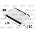 Filtre d'habitacle FH105 Valeo