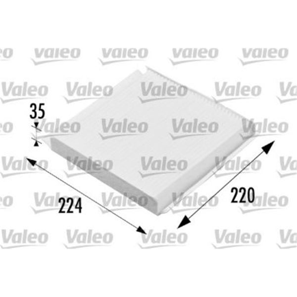 Filtre d'habitacle FH200 Valeo
